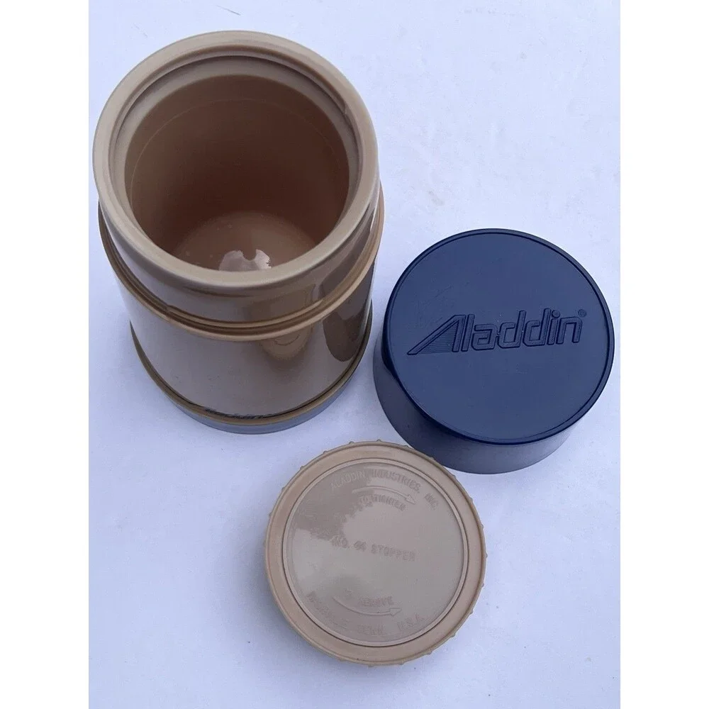 Vintage Late 1970s/Early 1980s Aladdin Wide Mouth Pint Thermos